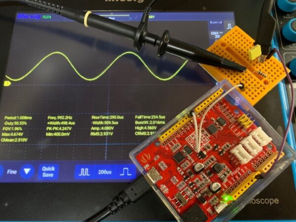 Arduinoで正弦波を出力する | jh4vaj